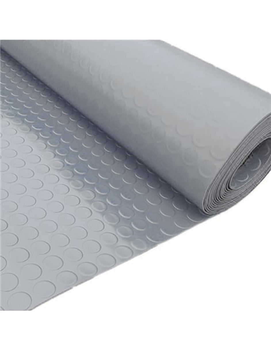 Suelo Vinílico PVC Círculos Gris - rollo