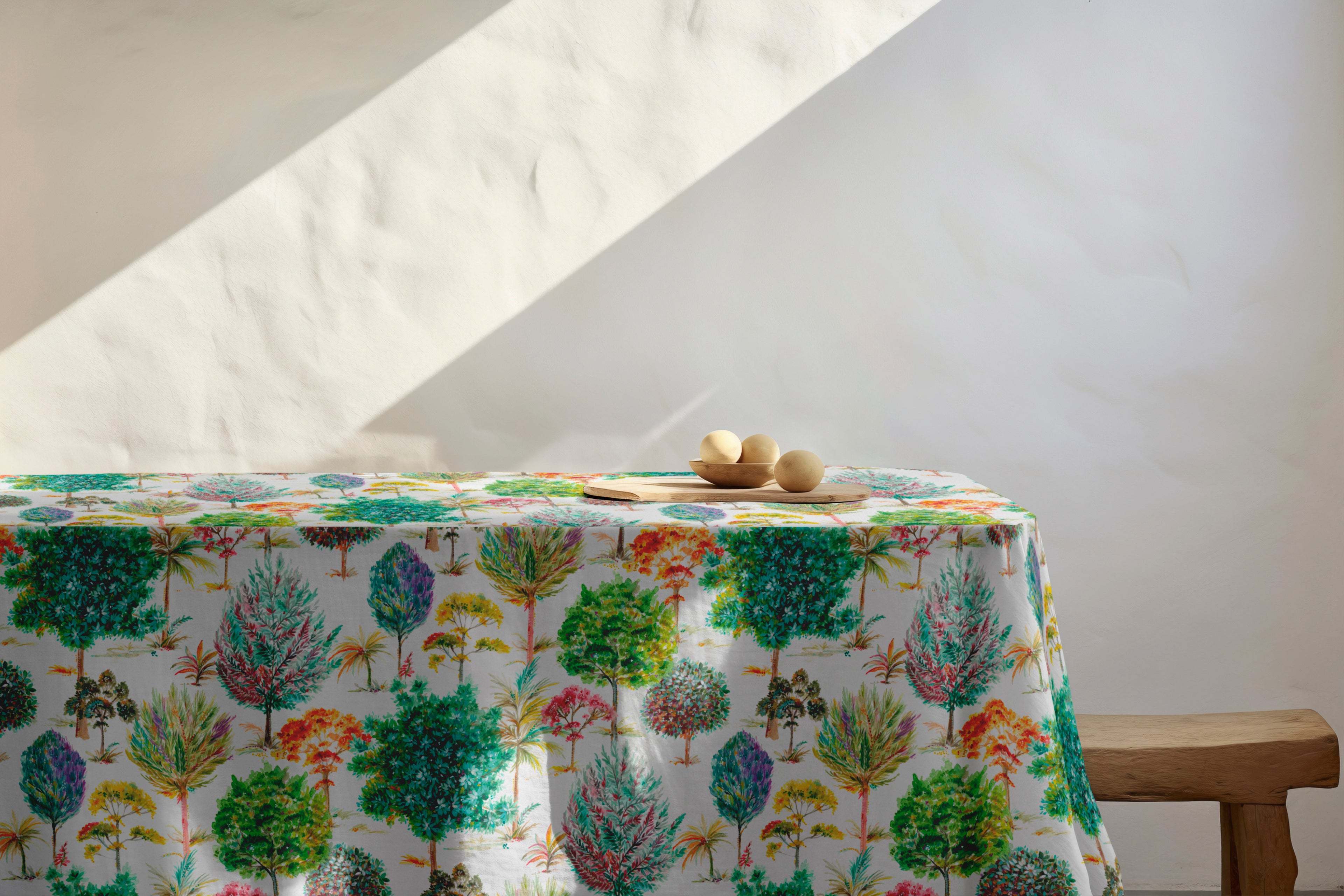 Mantel tela resinada antimanchas Primavera