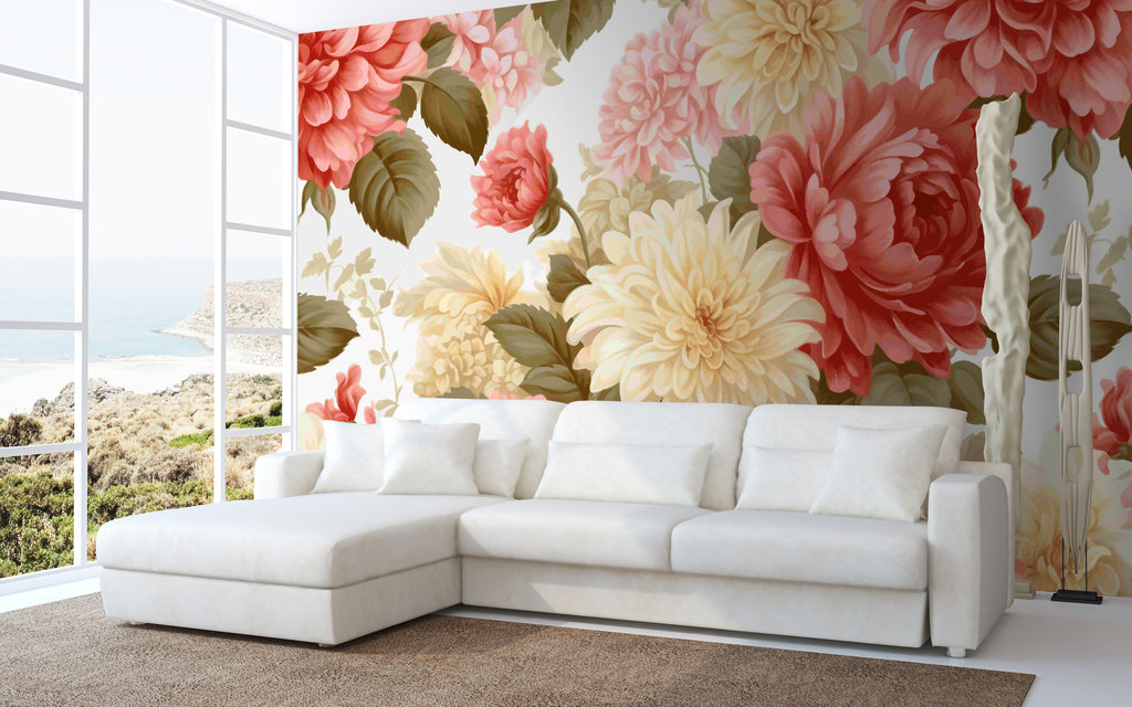 Mural vinílico autoadhesivo Wallplas Maria