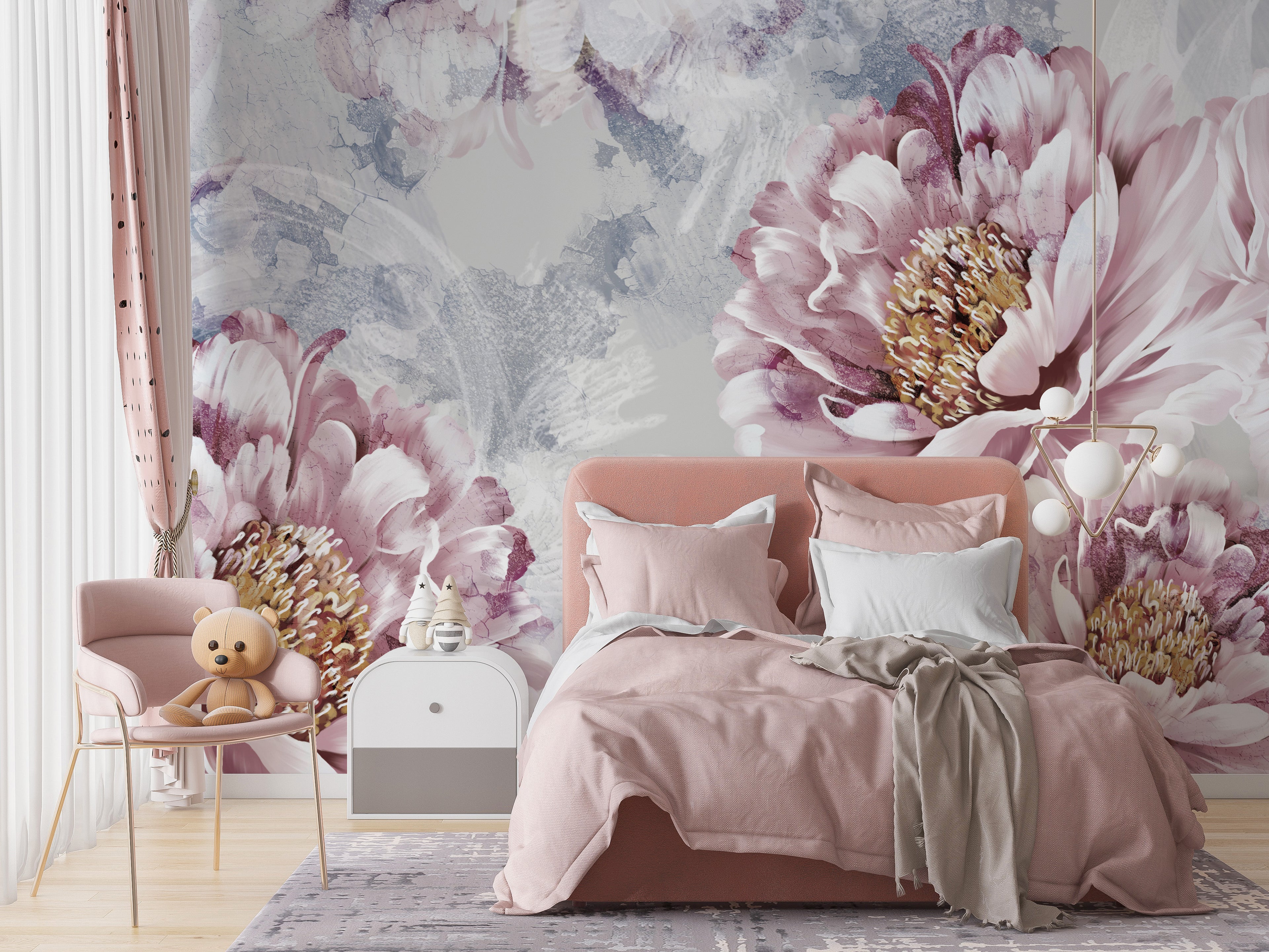 Mural vinílico autoadhesivo Wallplas Arties