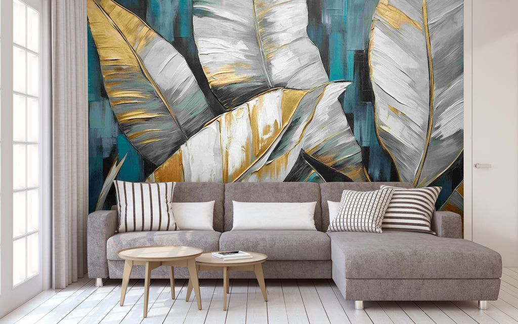 Mural vinílico autoadhesivo Wallplas Potes