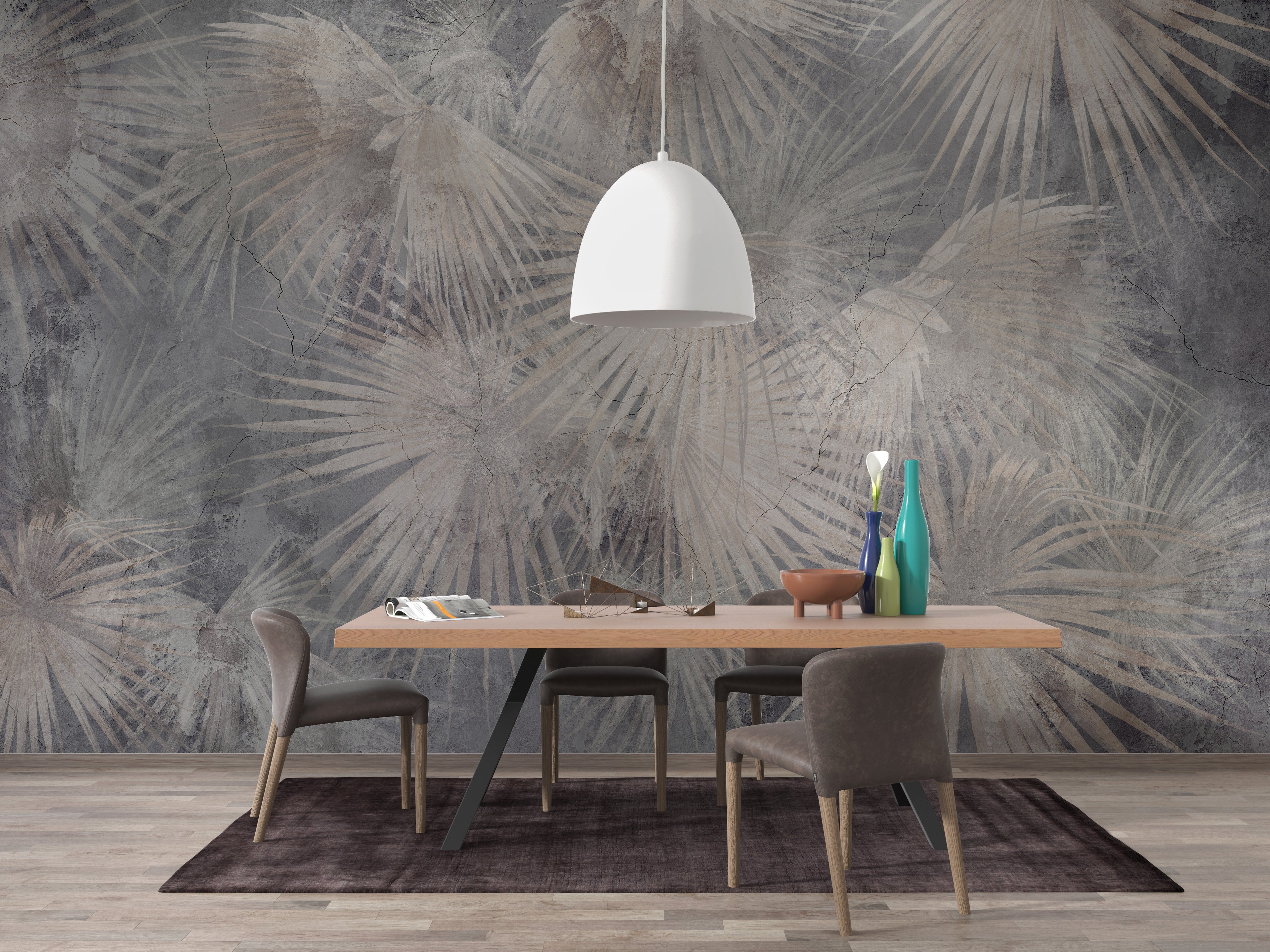 Mural vinílico autoadhesivo Wallplas Palma