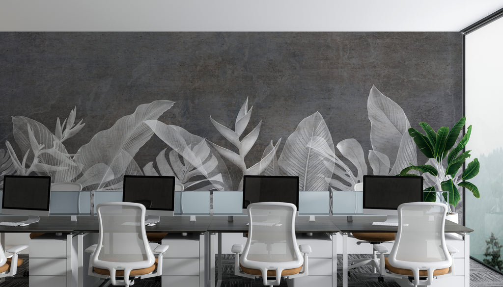 Mural vinílico autoadhesivo Wallplas Tallos