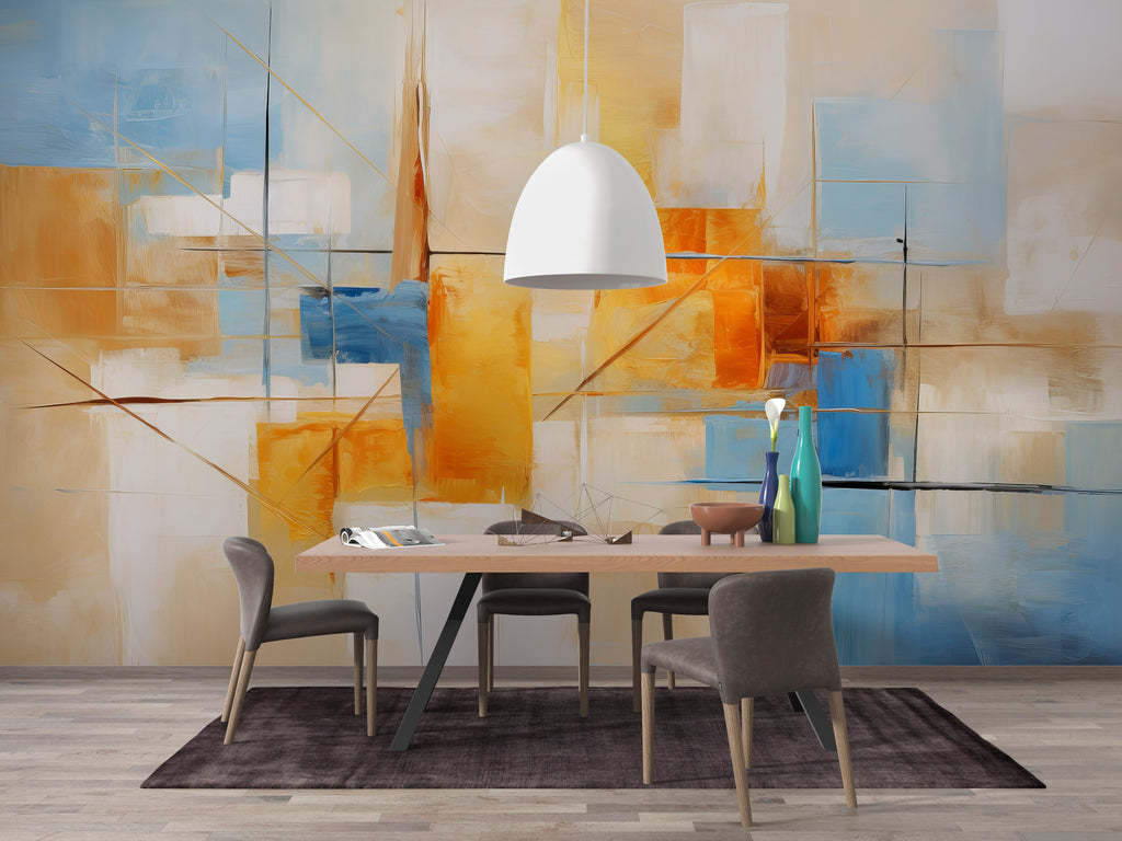 Mural vinílico autoadhesivo Wallplas Contemporaneo