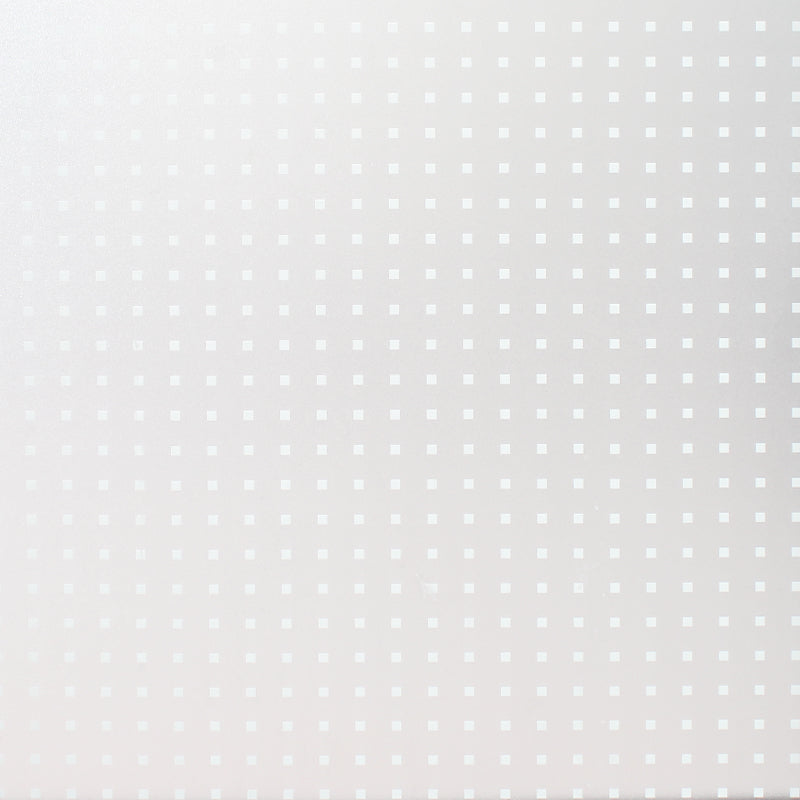 Vinilo estático para ventanas estampado Cuadritos