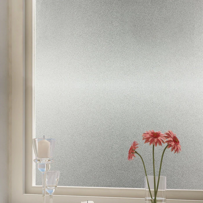 Vinilo estático para ventanas grabado ácido