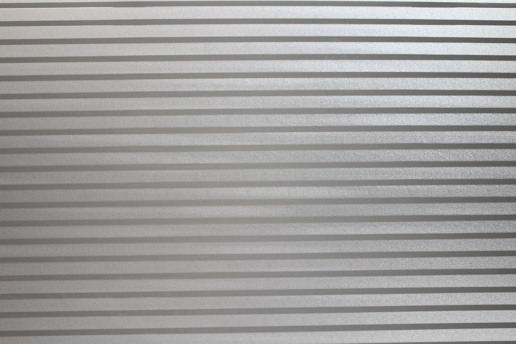 Vinilo estático para ventanas grabado 3D Rayas