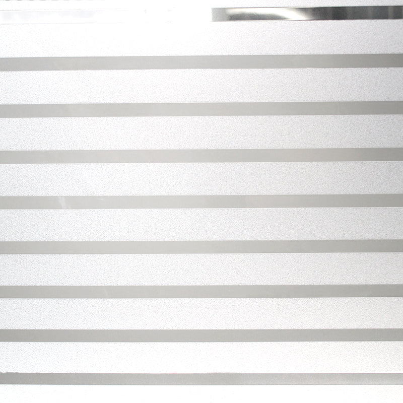 Vinilo estático para ventanas grabado 3D Rayas