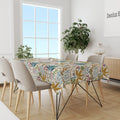 Mantel de hule estampado, impermeable y fácil de limpiar |Talu multicolor