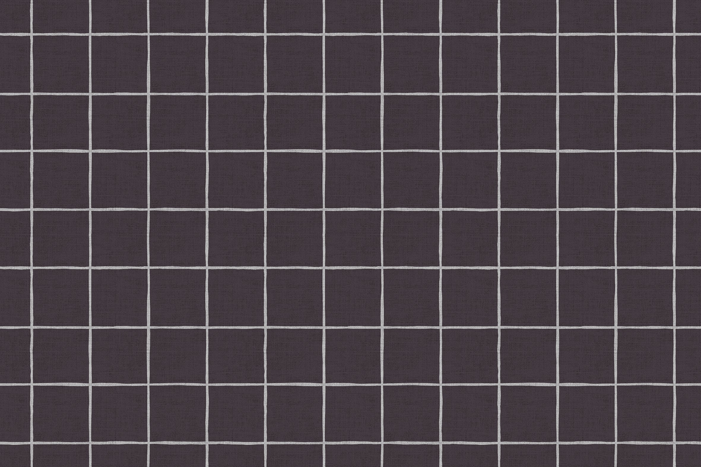 Mantel de hule estampado, impermeable y fácil de limpiar | Flisen negro