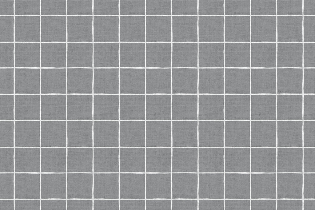 Mantel de hule estampado, impermeable y fácil de limpiar | Flisen gris