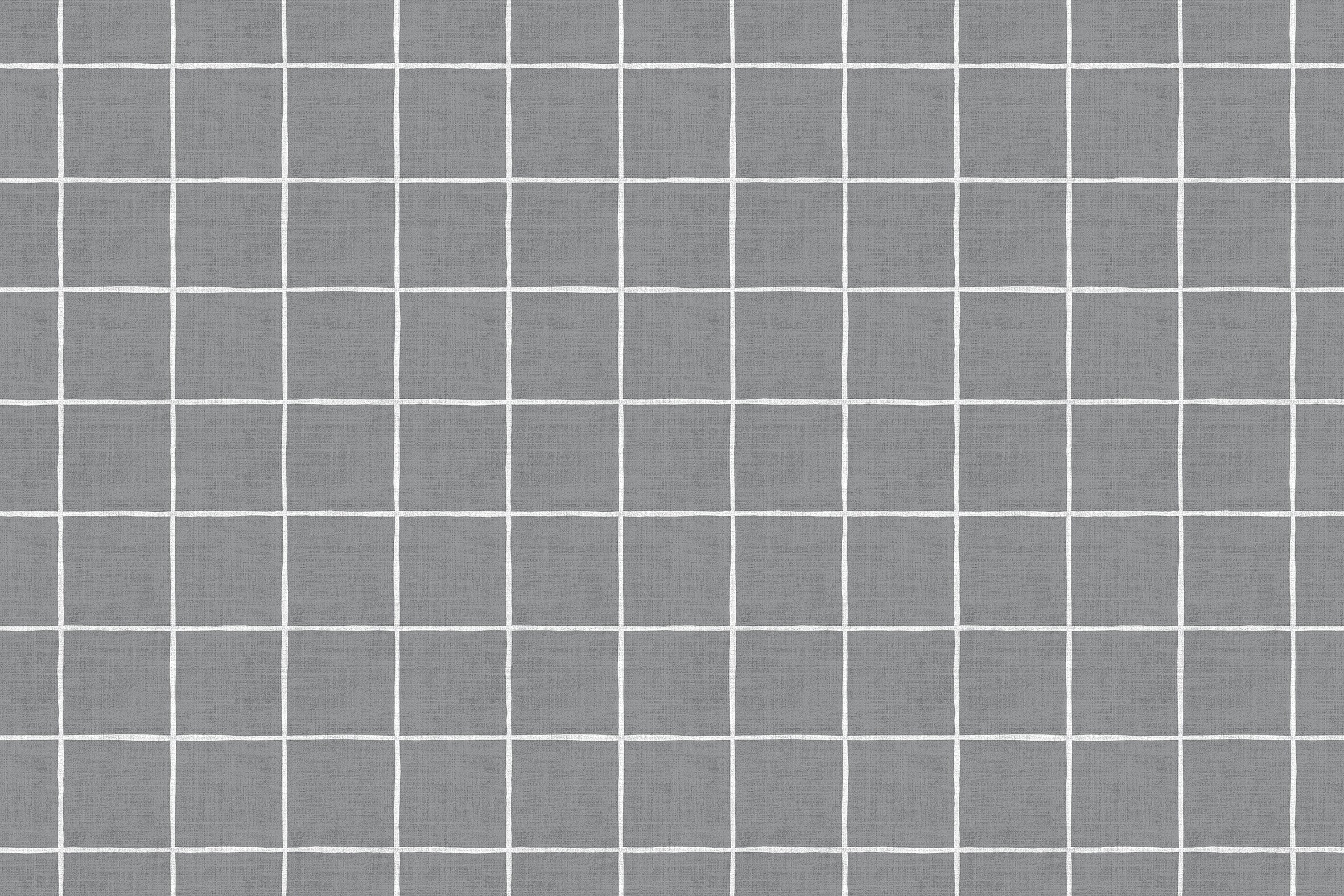 Mantel de hule estampado, impermeable y fácil de limpiar | Flisen gris