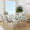 Mantel de hule estampado, impermeable y fácil de limpiar | Sumie verde