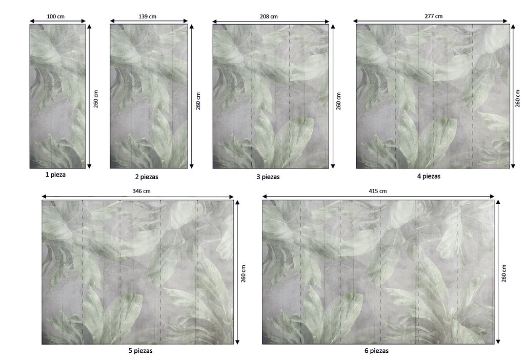 Mural vinílico autoadhesivo Wallplas Betancuria