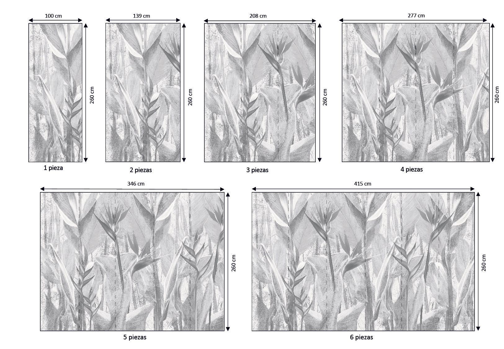 Mural vinílico autoadhesivo Wallplas Medinaceli