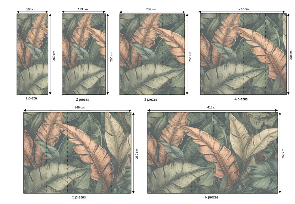 Mural vinílico autoadhesivo Wallplas Mapa Sanabria