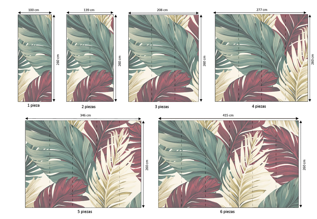 Mural vinílico autoadhesivo Wallplas Mapa Morella