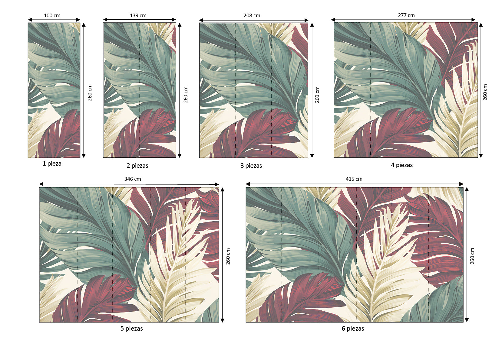 Mural vinílico autoadhesivo Wallplas Mapa Morella