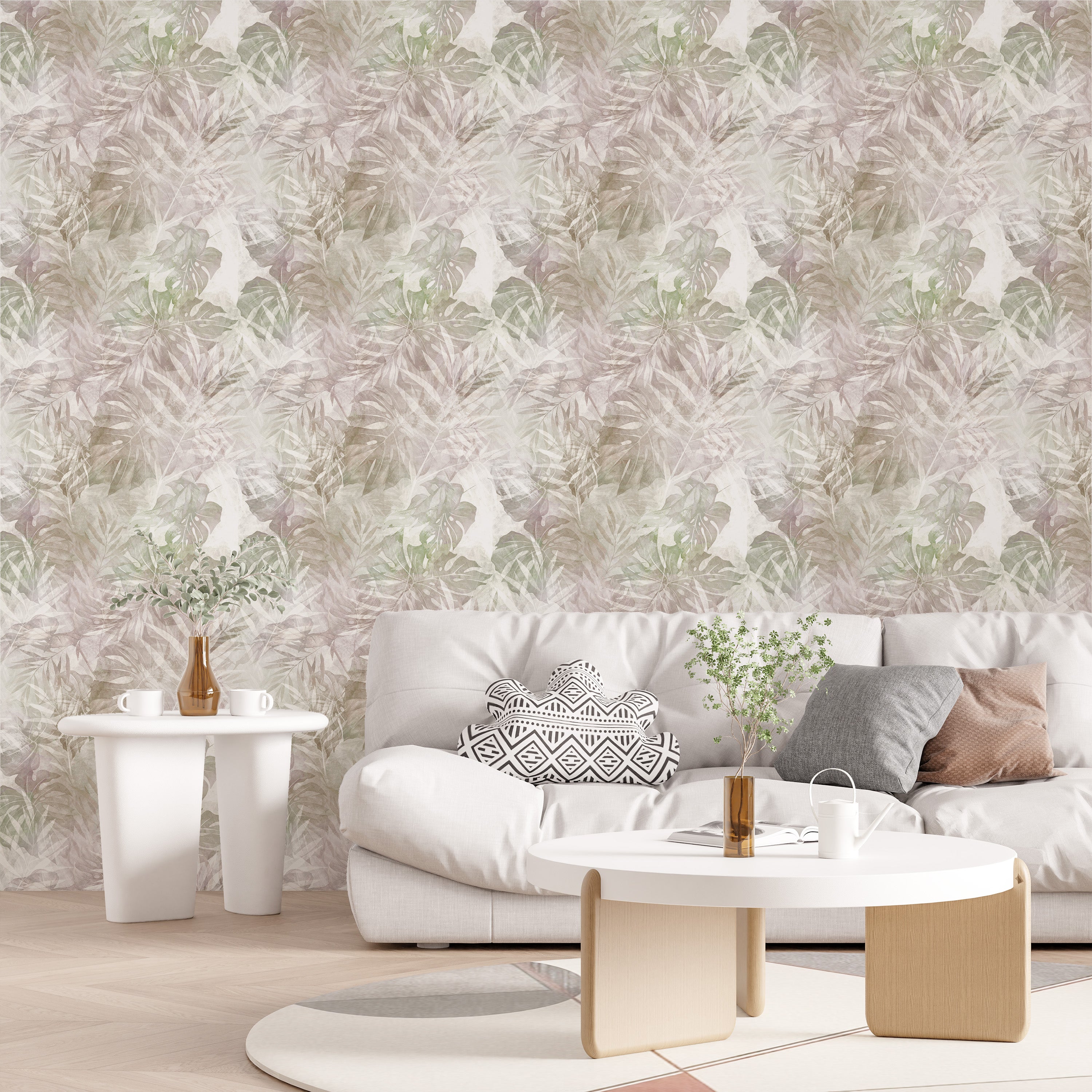 Papel pintado vinílico adhesivo Wallplas Jungla