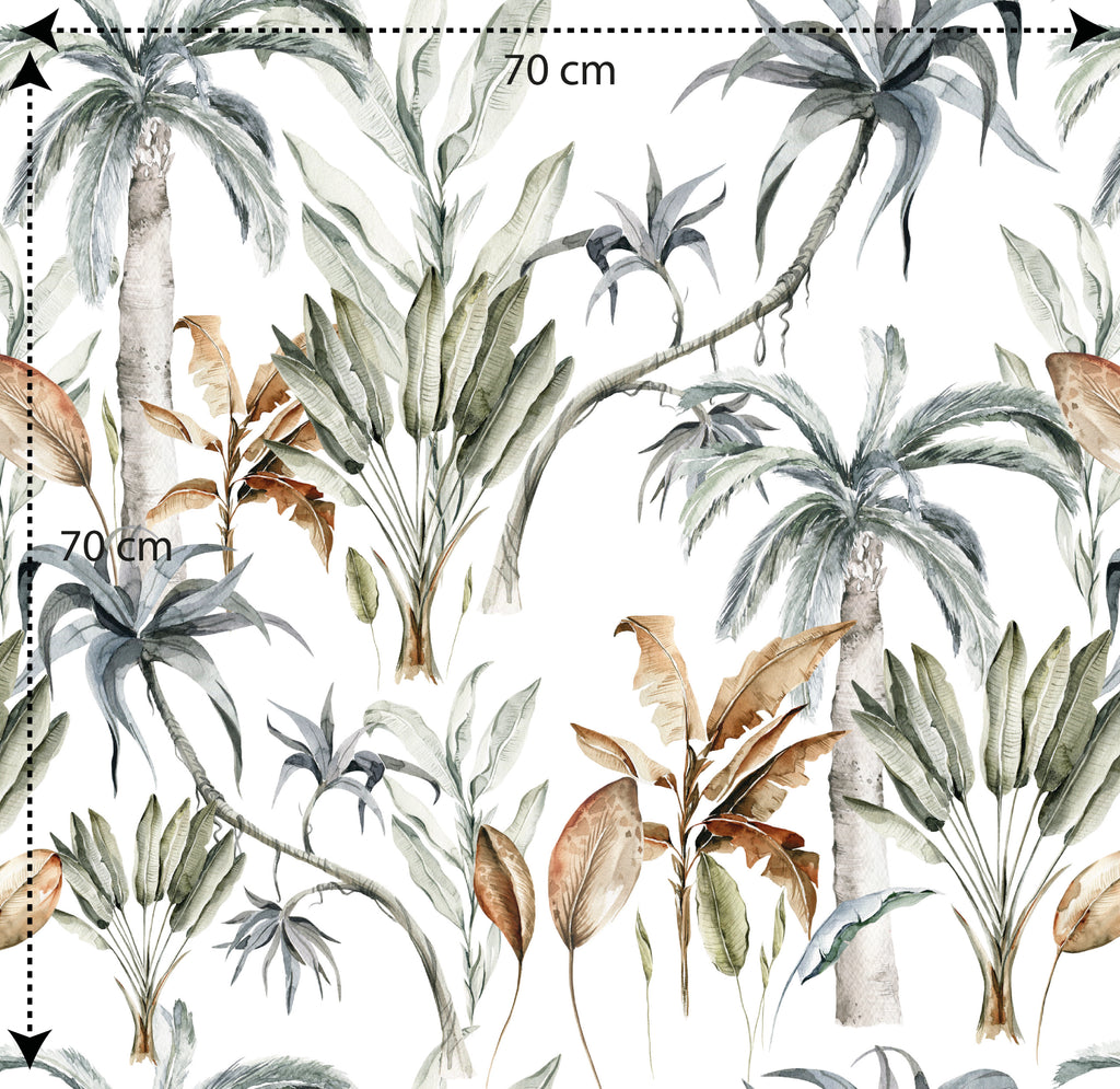 Papel pintado vinílico adhesivo Wallplas Palmeral