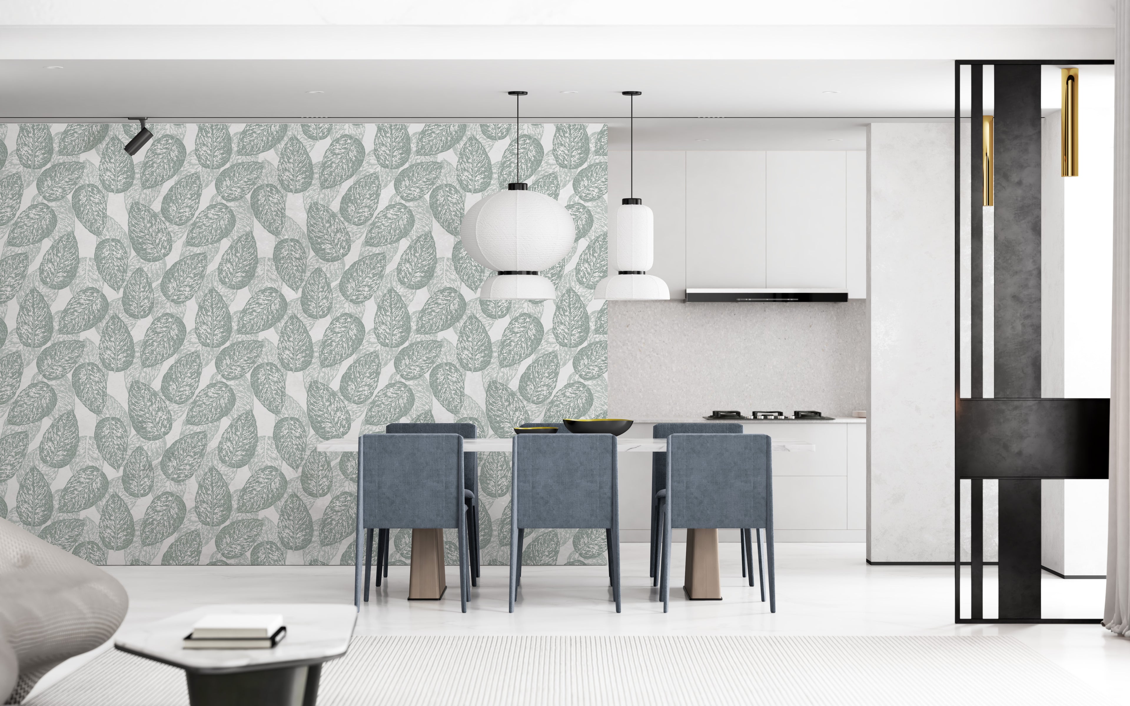 Papel pintado vinílico adhesivo Wallplas Otoño