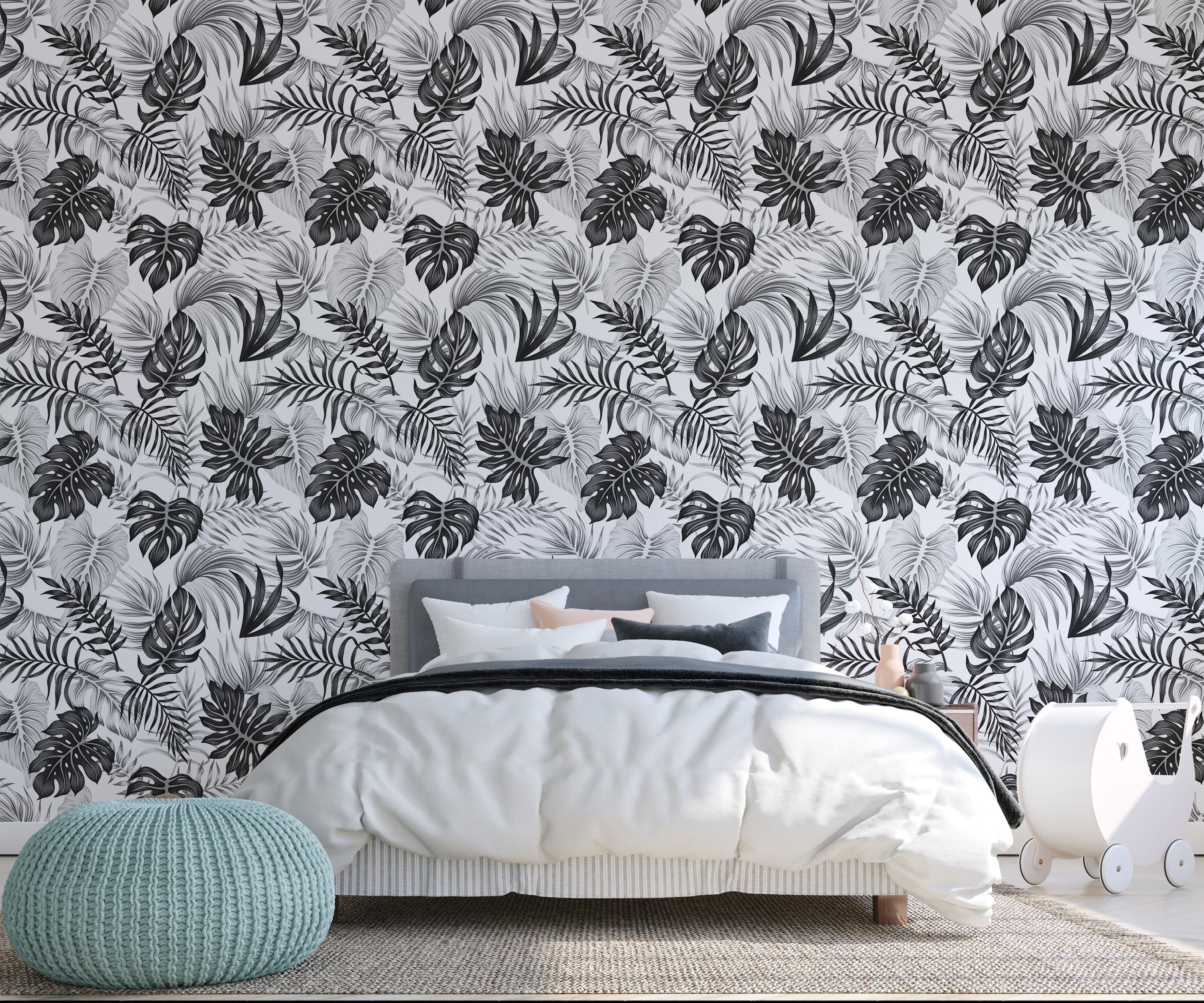 Papel pintado vinílico adhesivo Wallplas Esqueletos