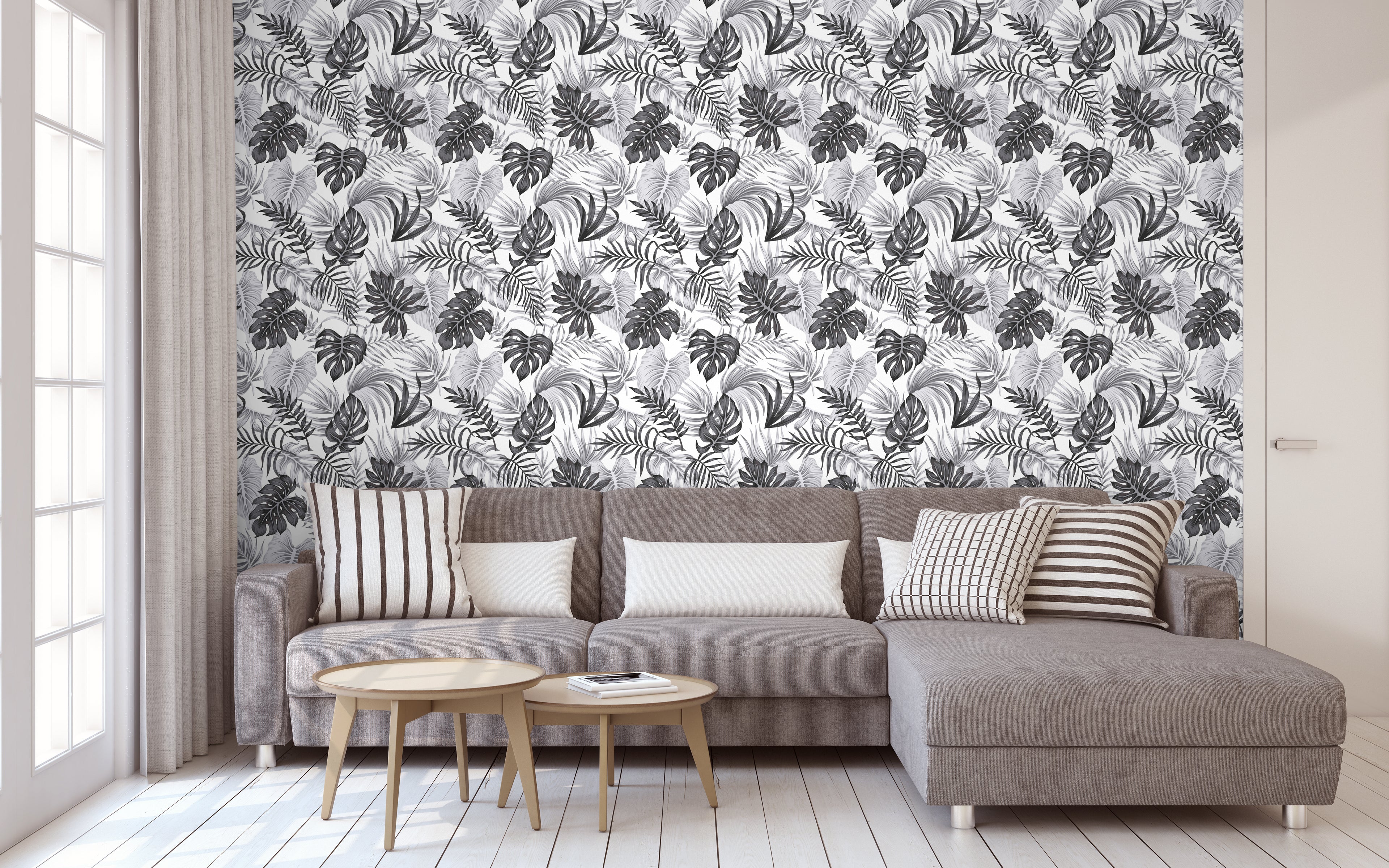 Papel pintado vinílico adhesivo Wallplas Esqueletos