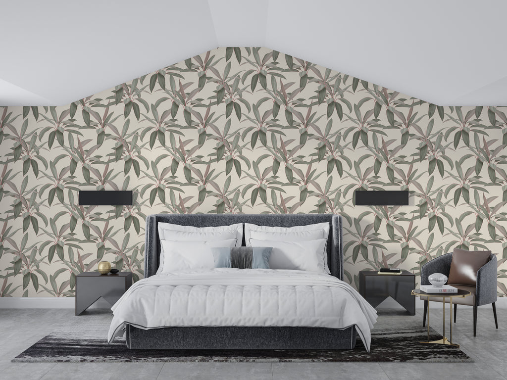 Papel pintado vinílico adhesivo Wallplas Ramas