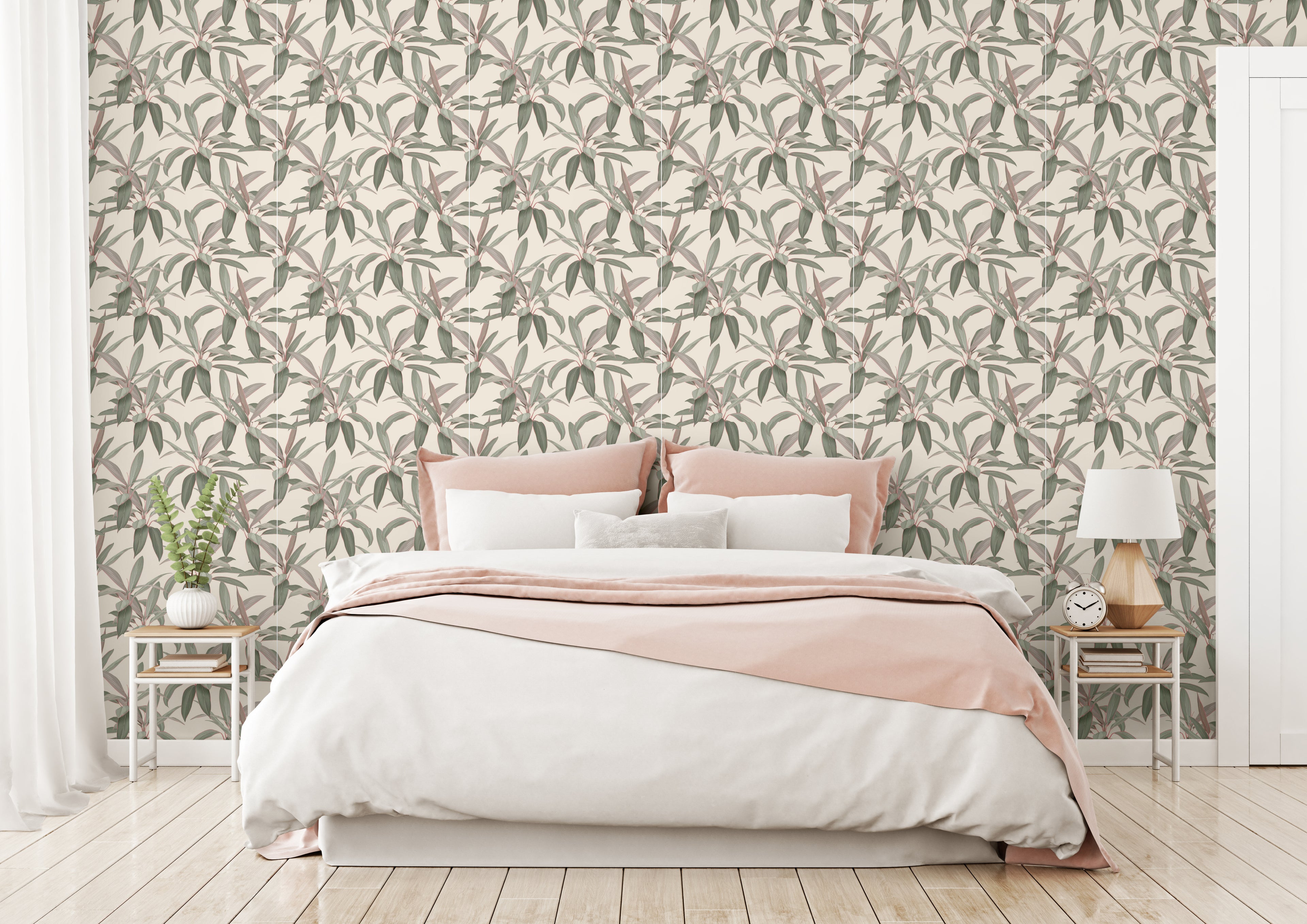 Papel pintado vinílico adhesivo Wallplas Ramas