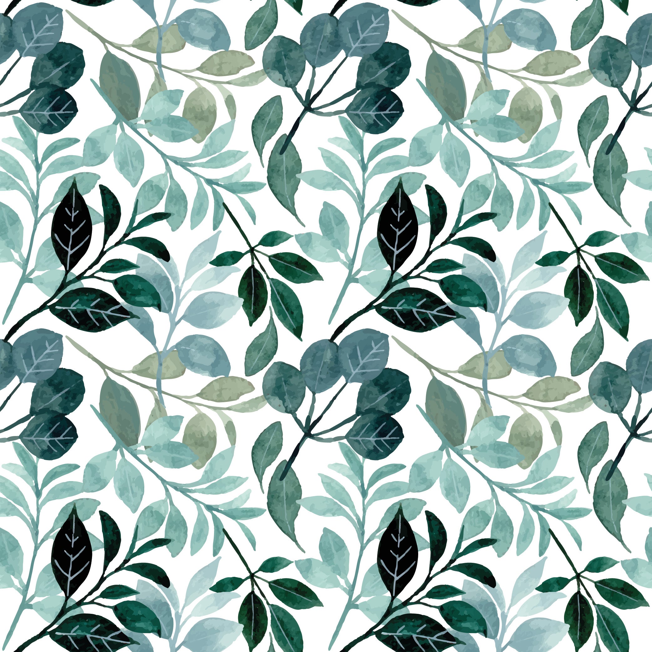 Papel pintado vinílico adhesivo Wallplas Eucaliptos