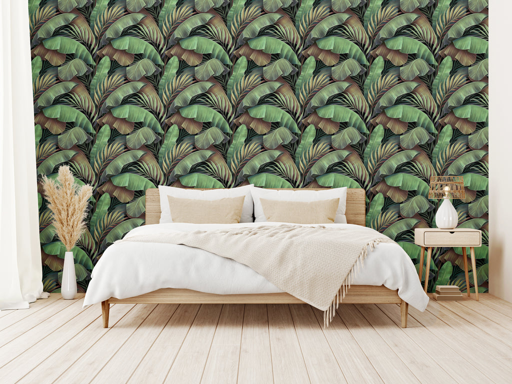 Papel pintado vinílico adhesivo Wallplas Tropical