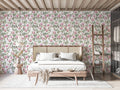 Papel pintado vinílico adhesivo Wallplas Rosas