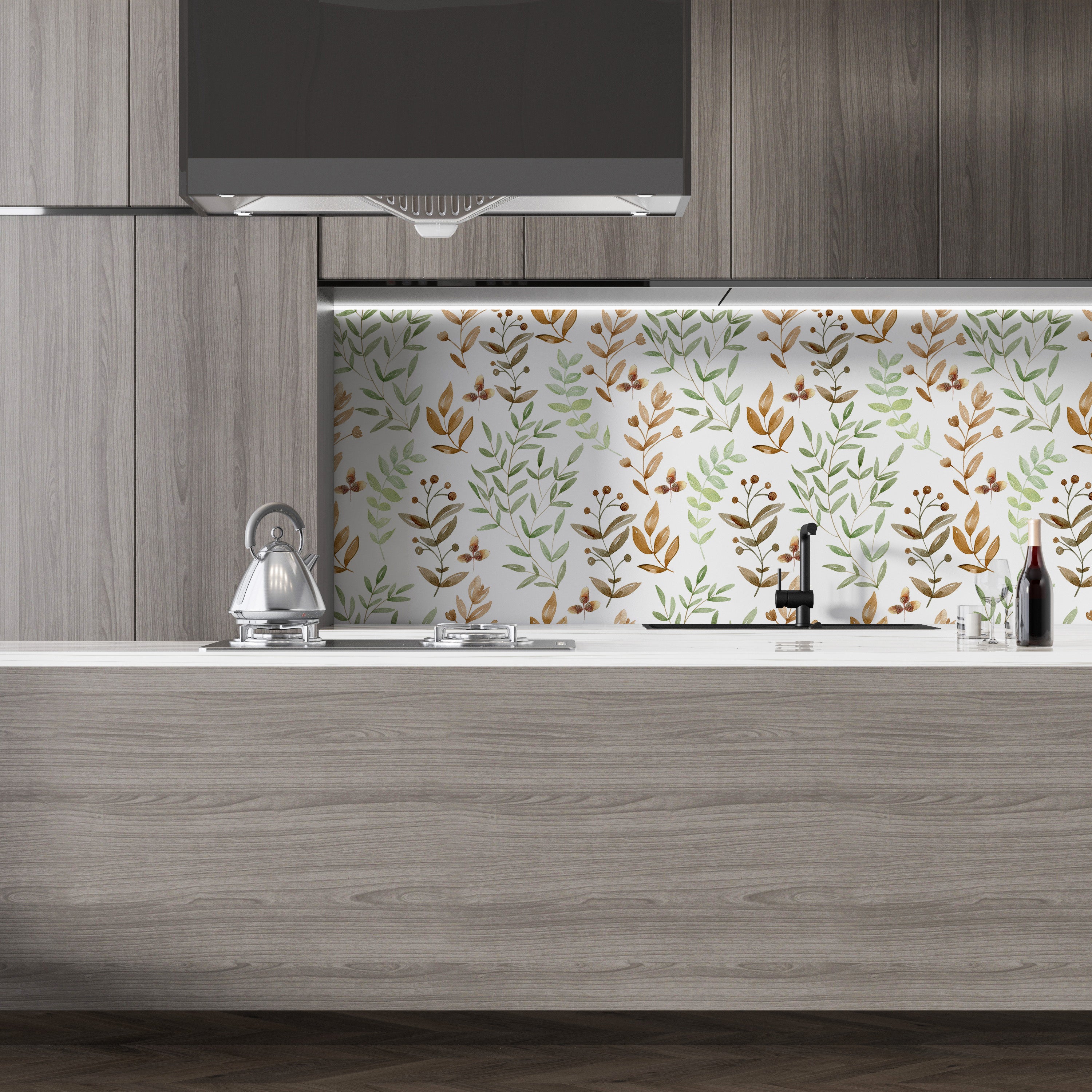 Papel pintado vinílico adhesivo Wallplas Otoño