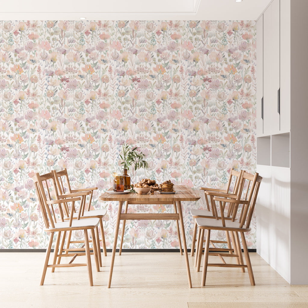 Papel pintado vinílico adhesivo Wallplas Primavera