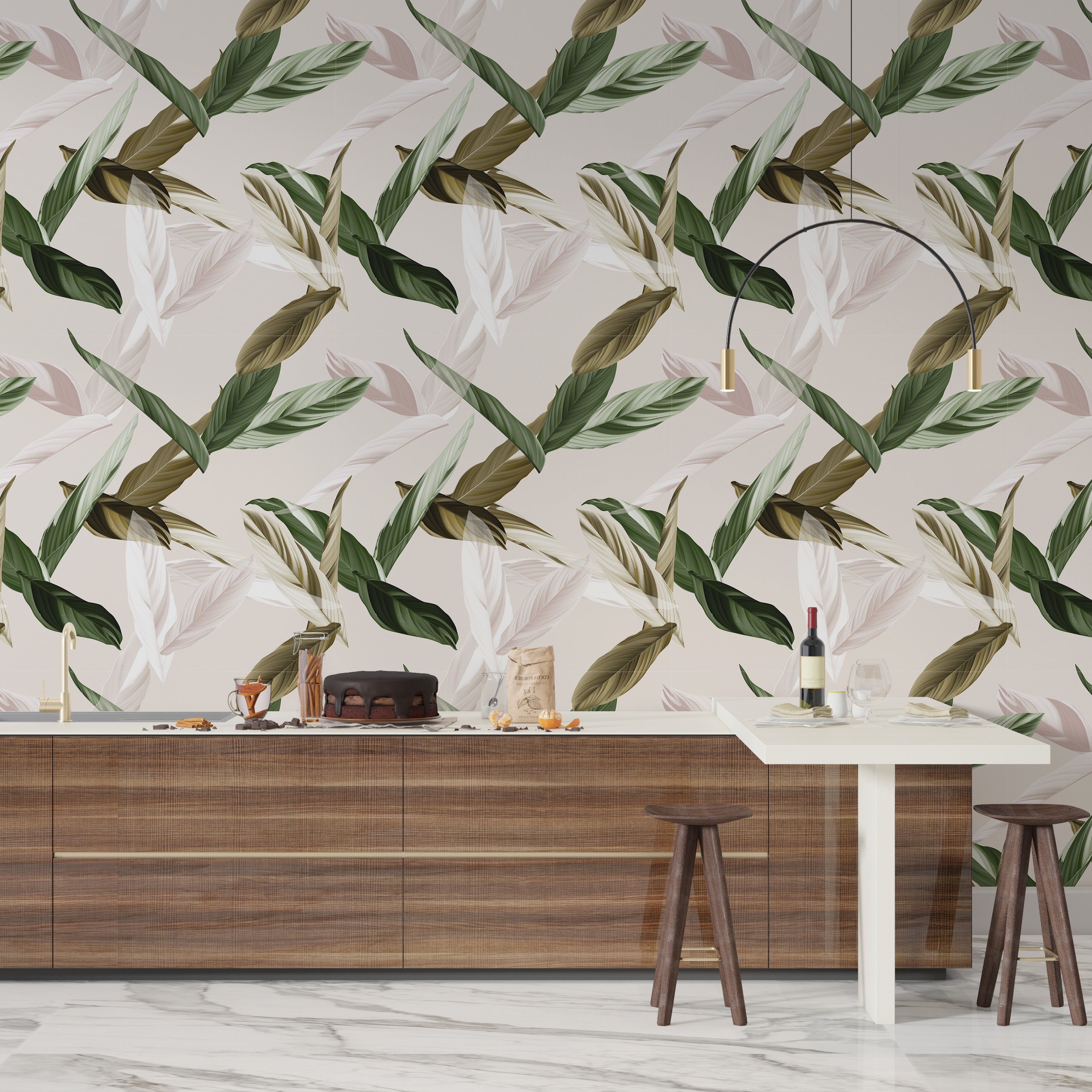 Papel pintado vinílico adhesivo Wallplas Aire