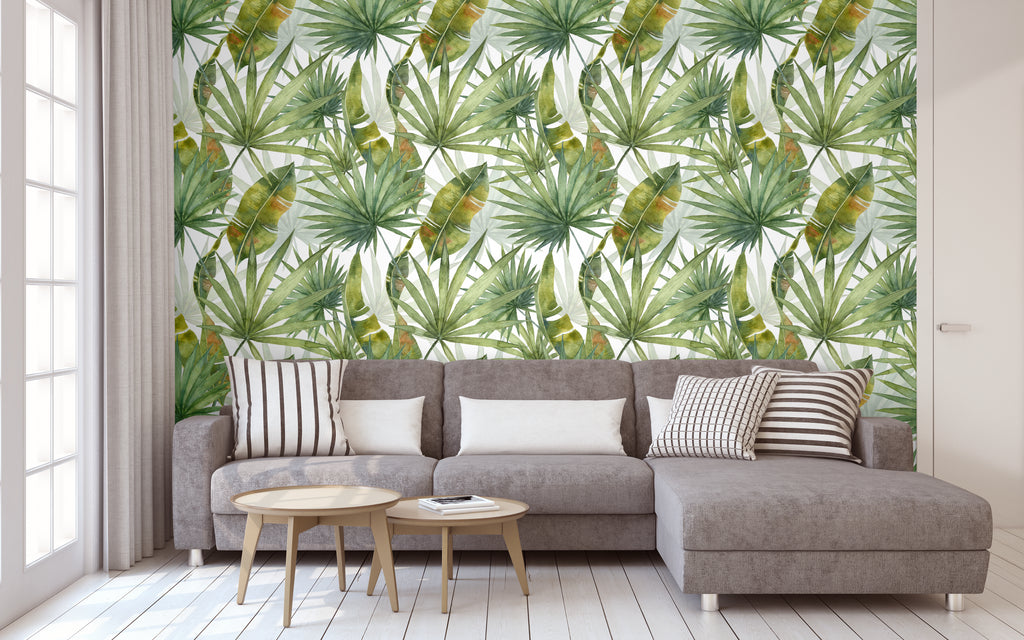 Papel pintado vinílico adhesivo Wallplas Selva