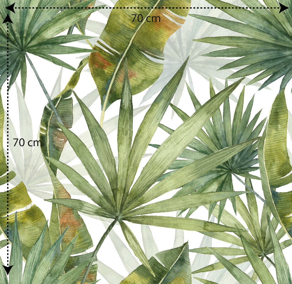 Papel pintado vinílico adhesivo Wallplas Selva