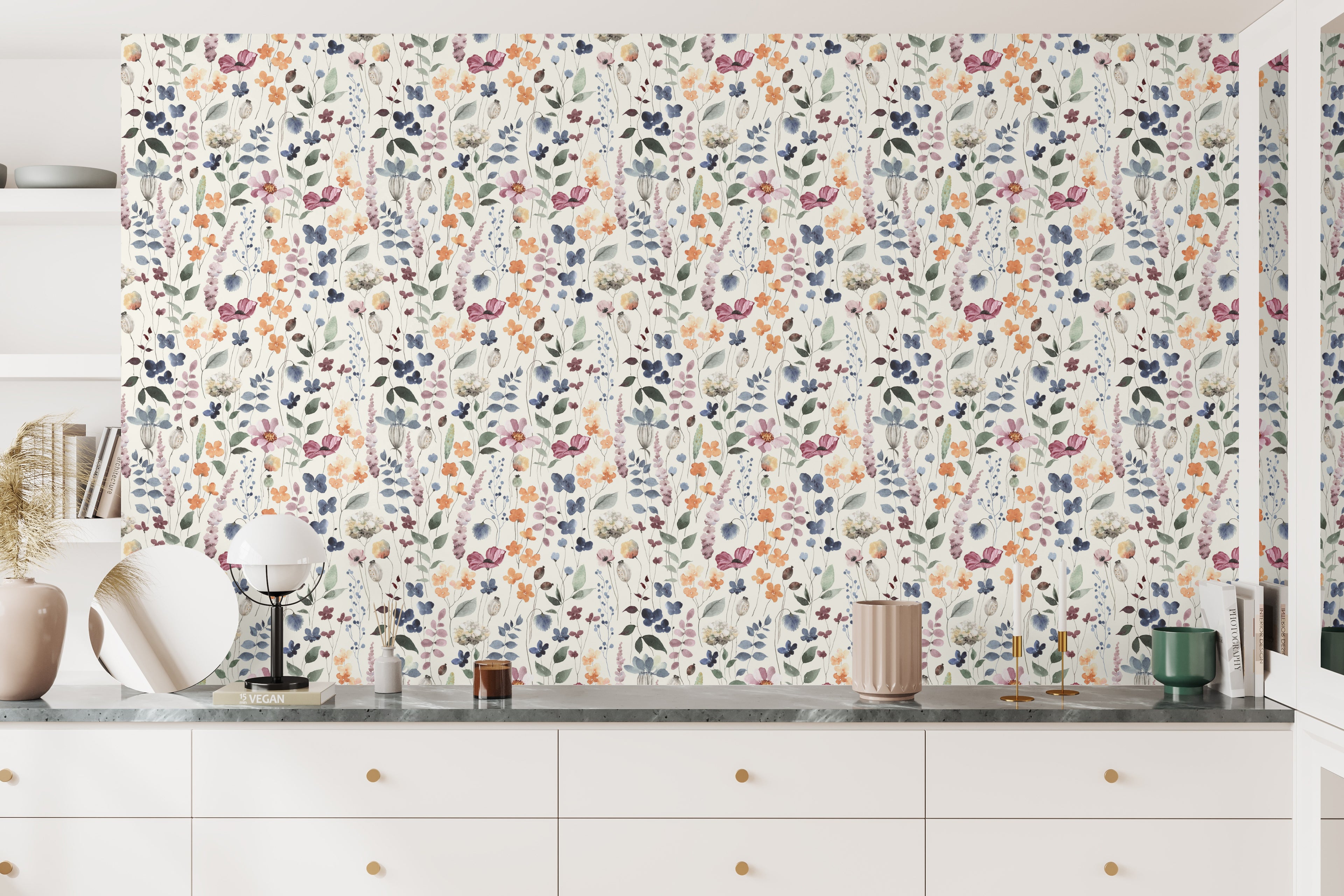 Papel pintado vinílico adhesivo Wallplas Jimena