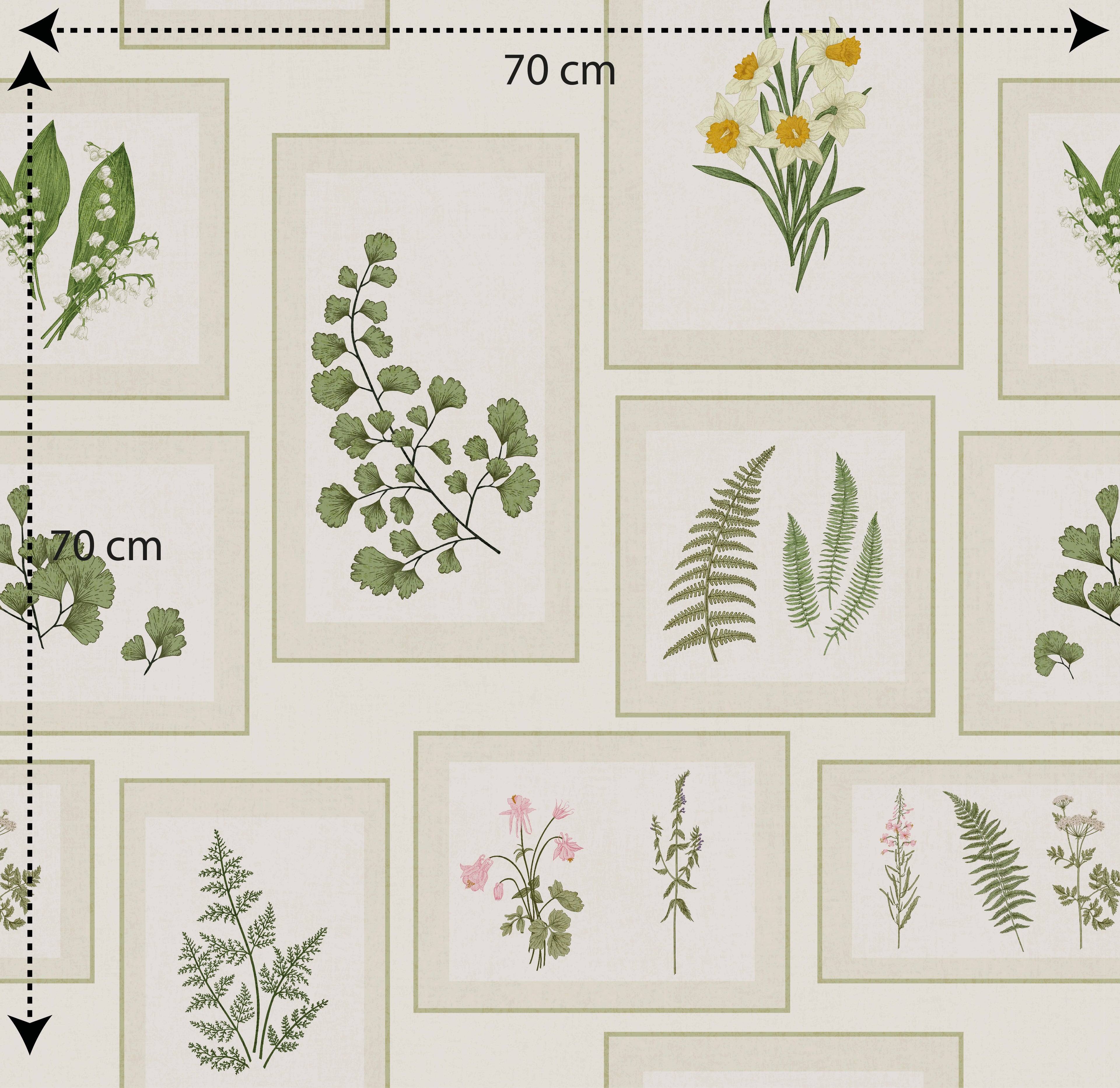 Papel pintado vinílico adhesivo Wallplas Daniela