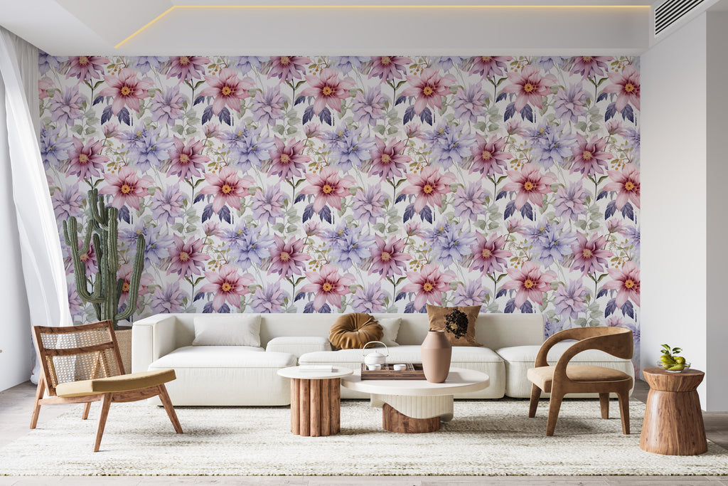 Papel pintado vinílico adhesivo Wallplas Lola