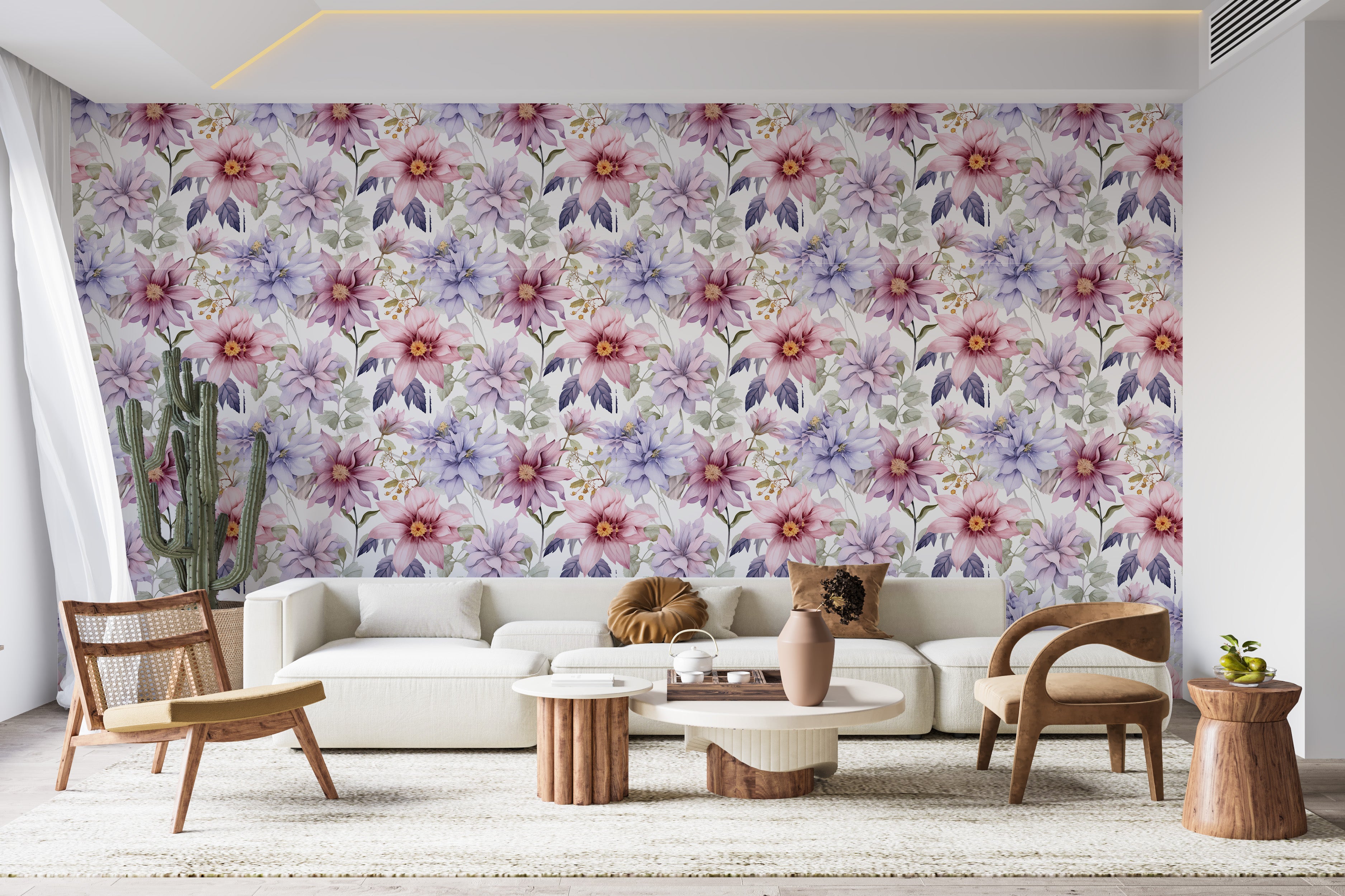 Papel pintado vinílico adhesivo Wallplas Lola