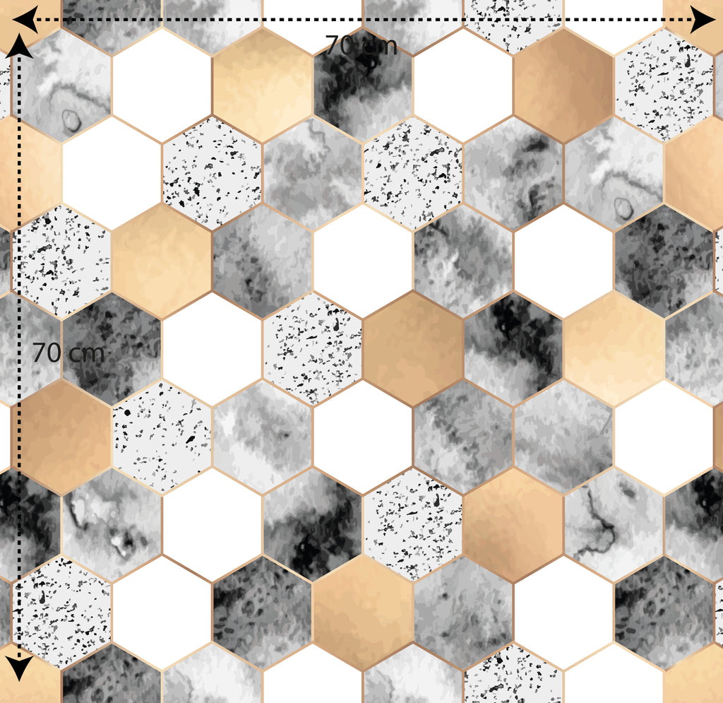 Papel pintado vinílico adhesivo Wallplas Panal