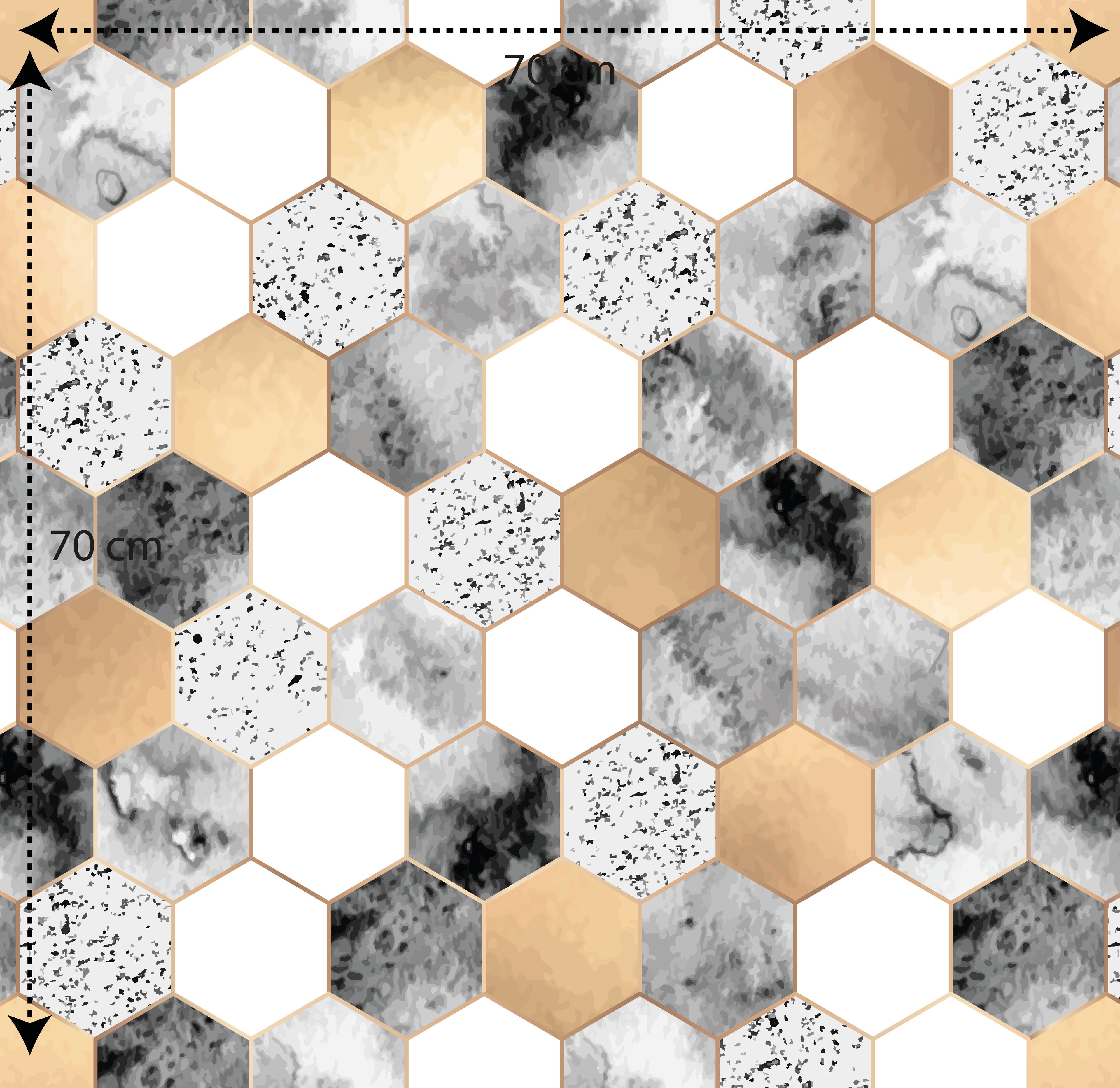 Papel pintado vinílico adhesivo Wallplas Panal