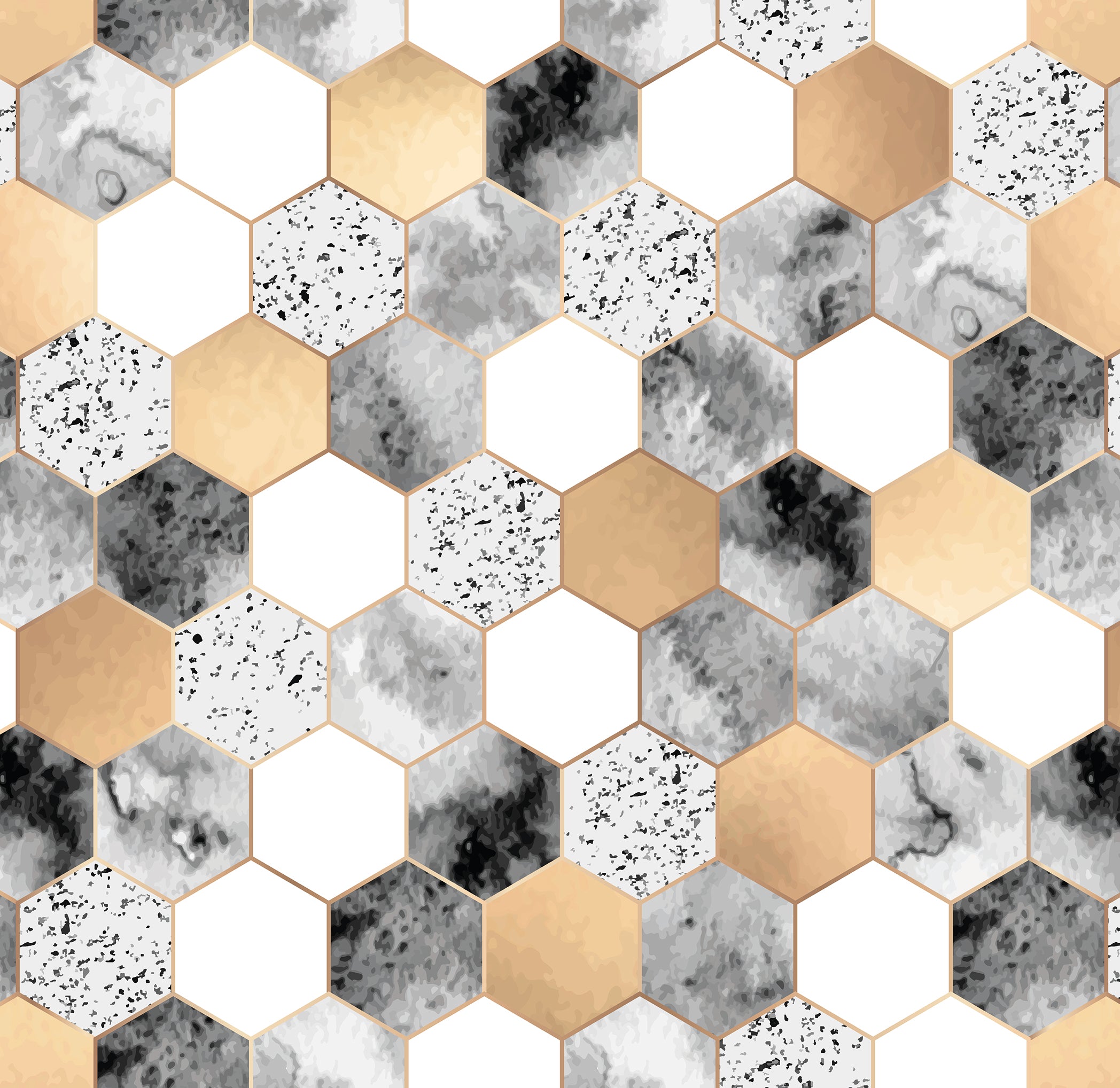 Papel pintado vinílico adhesivo Wallplas Panal