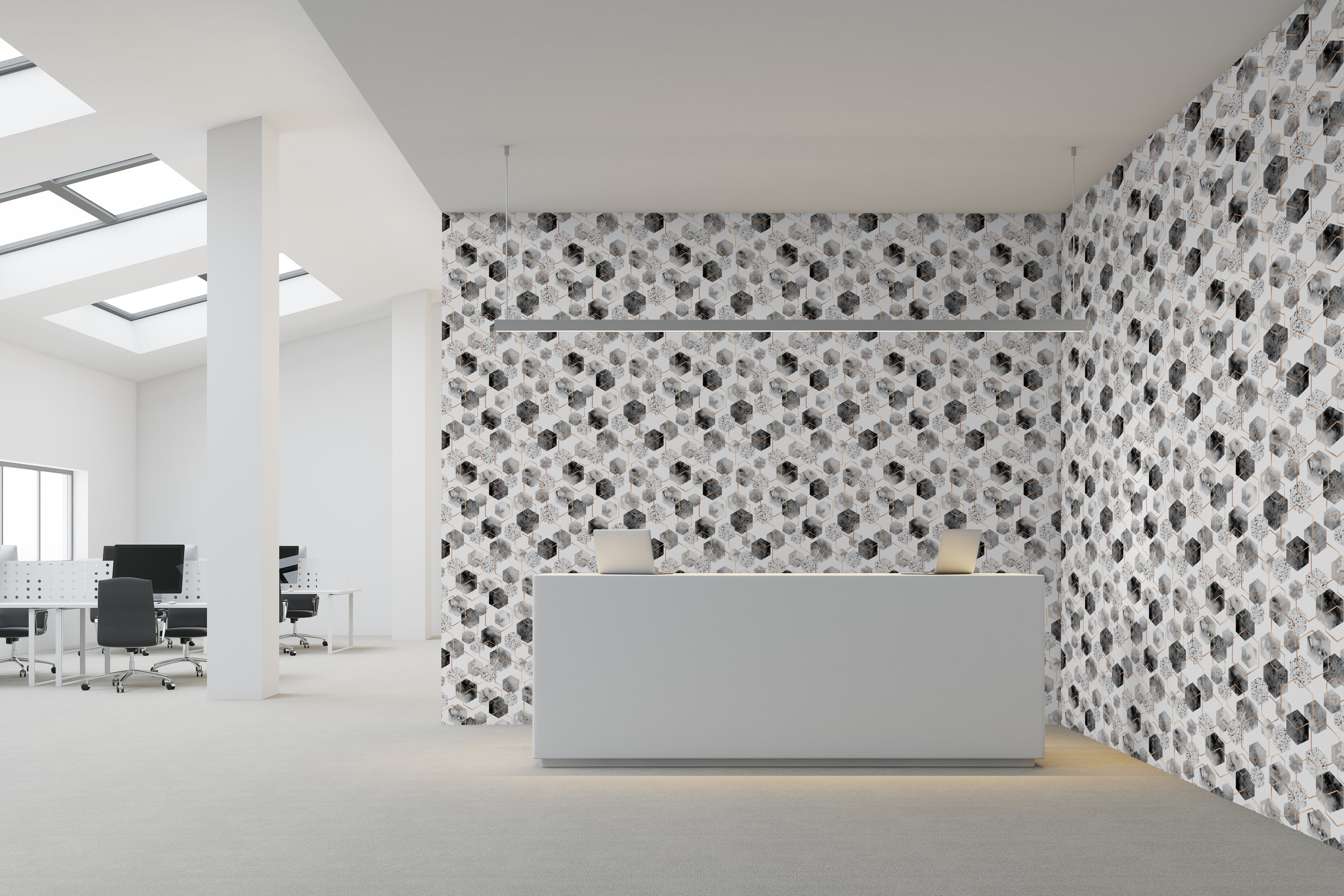 Papel pintado vinílico adhesivo Wallplas Espectro