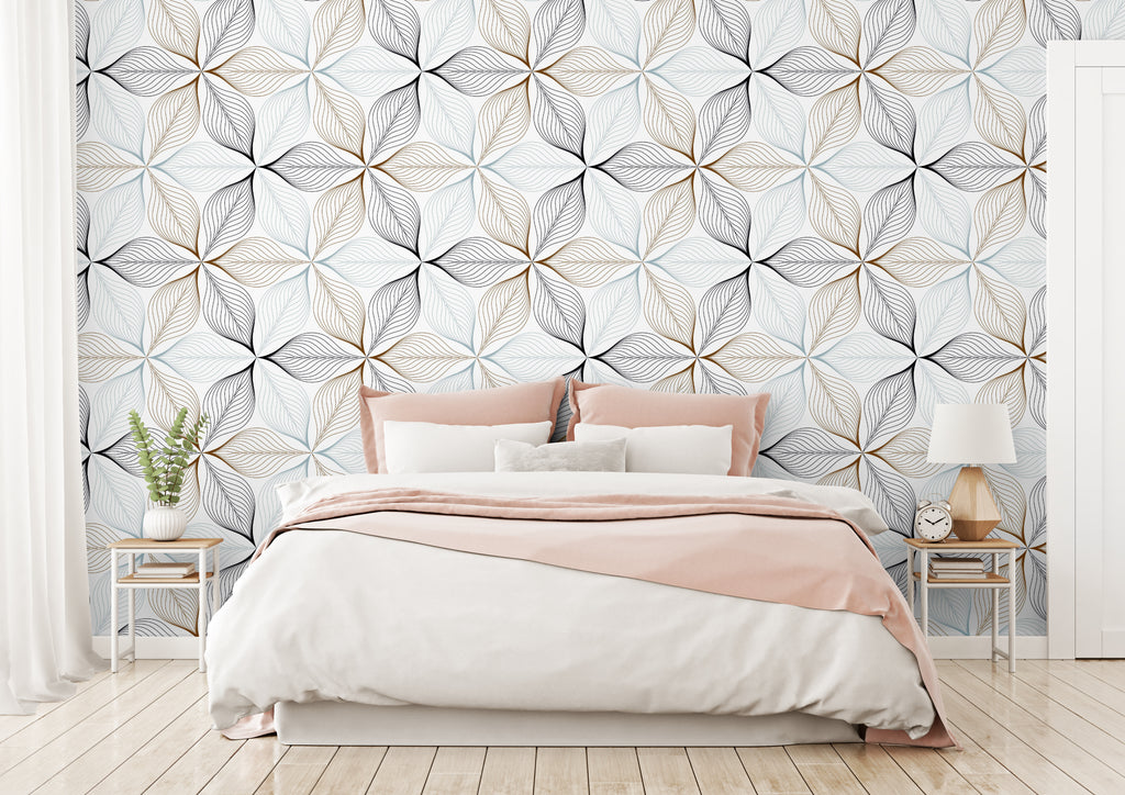Papel pintado vinílico adhesivo Wallplas Helices