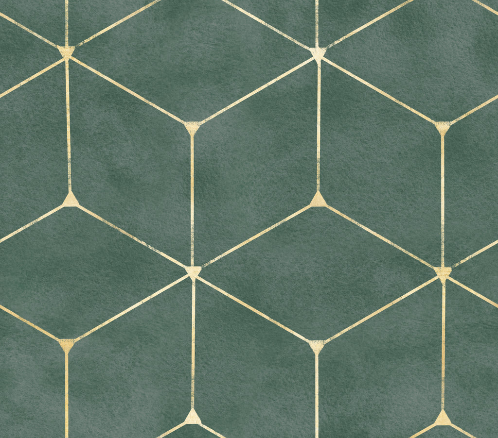 Papel pintado vinílico adhesivo Wallplas Cubos