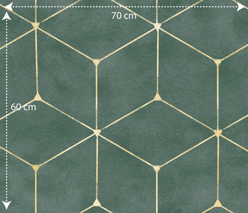 Papel pintado vinílico adhesivo Wallplas Cubos