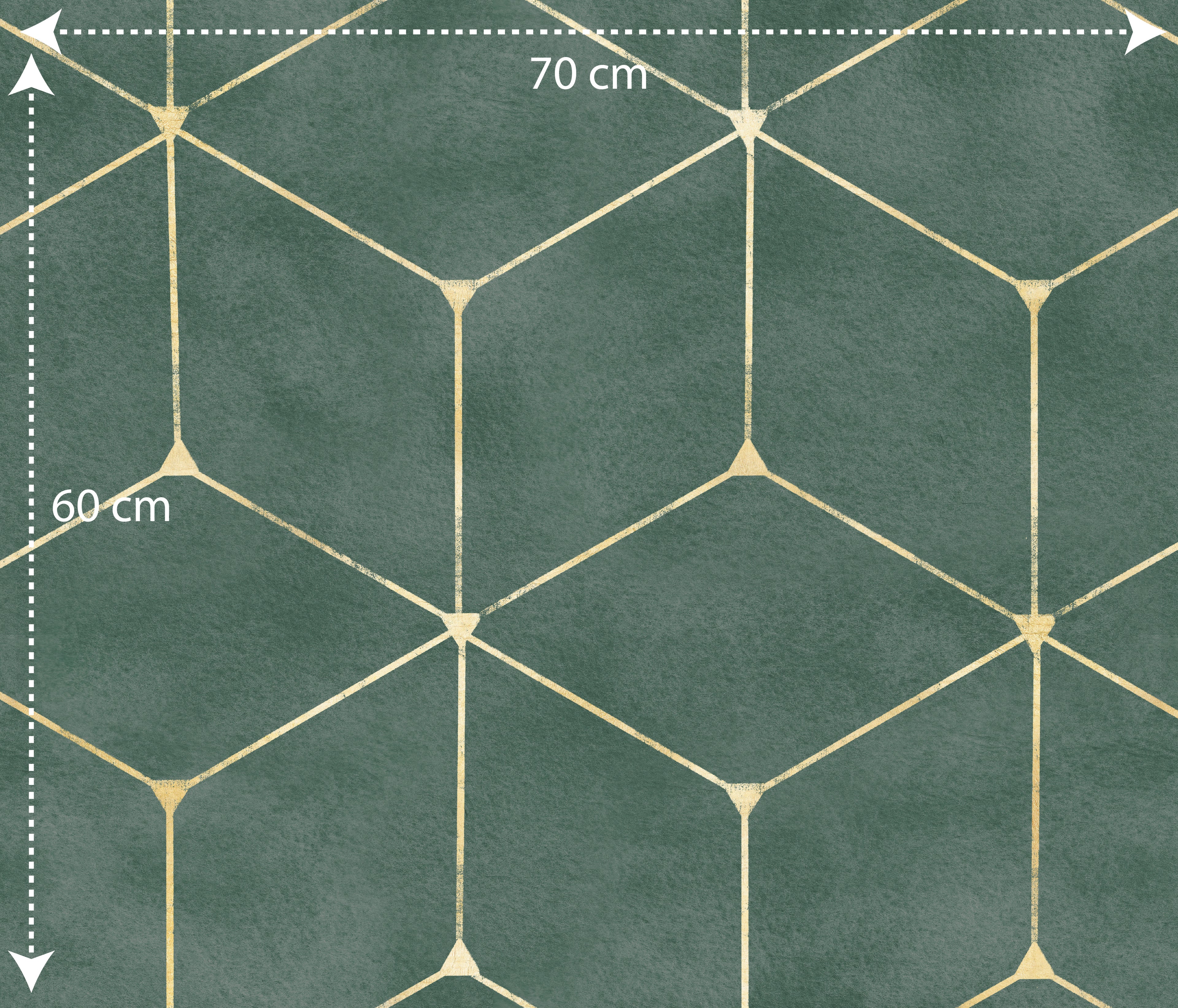 Papel pintado vinílico adhesivo Wallplas Cubos