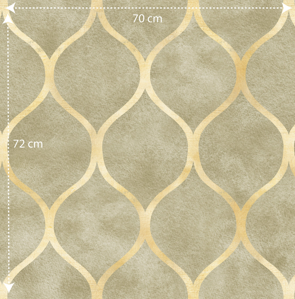 Papel pintado vinílico adhesivo Wallplas Lágrimas